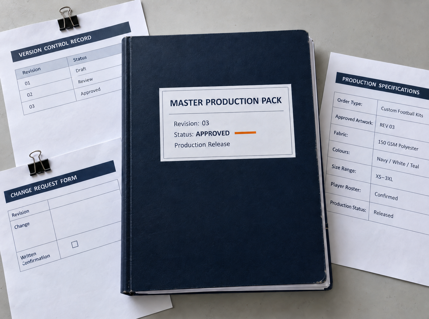 Production pack review